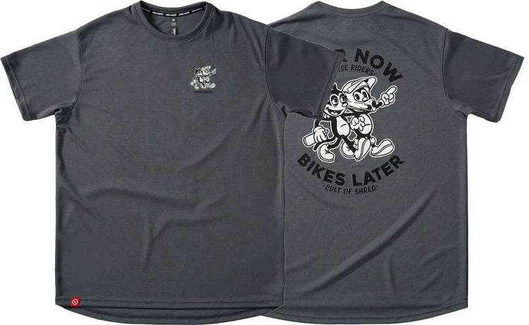 Loose riders beer now bikes later - mtb jersey