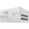 Asus tuf gaming gold white edition modulaire 1000 watt voeding (wit, 1x 12v-2x6, 4x pcie)