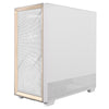 Antec flux midi tower behuizing (wit | 2x usb-a | 1x usb-c | tempered glass)