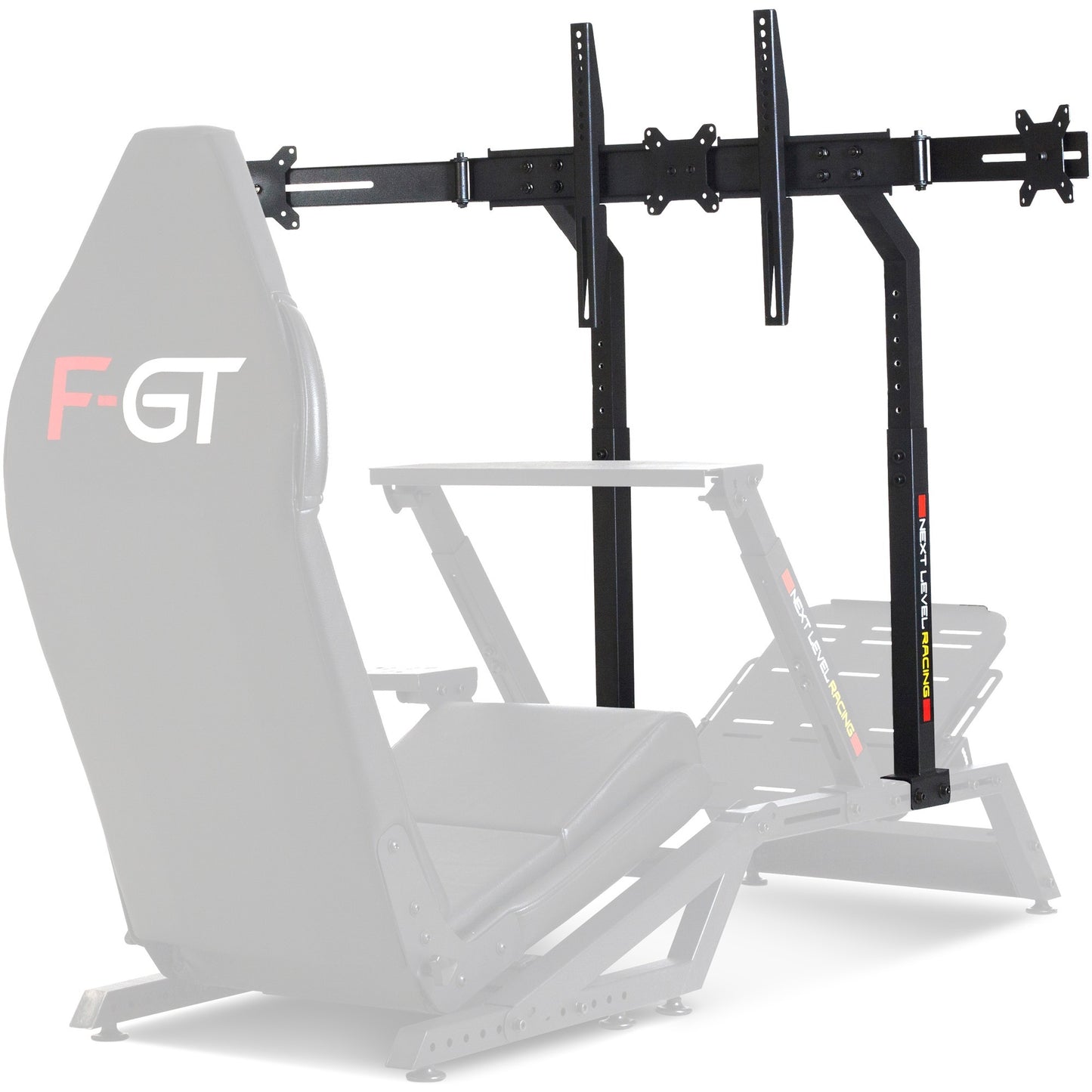 Next level racing f-gt monitor stand bevestiging (zwart)