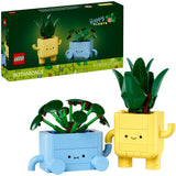 Lego the botanical collection - vrolijke plantjes constructiespeelgoed (10349) - afbeelding 1