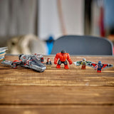 Lego marvel - captain america vs. rode hulk duel constructiespeelgoed (76292) - afbeelding 5