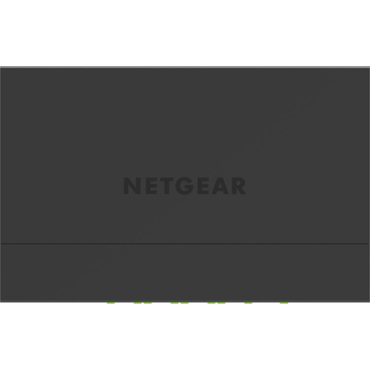 Netgear 5-port gigabit ethernet poe+ unmanaged switch (gs305pp) (zwart)