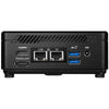 Msi cubi 5 12m-001beu barebone (zwart | core i7-1255u | iris xe graphics)