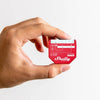 Shelly qubino wave 1 pm relais (rood, 1-kanaals, z-wave)