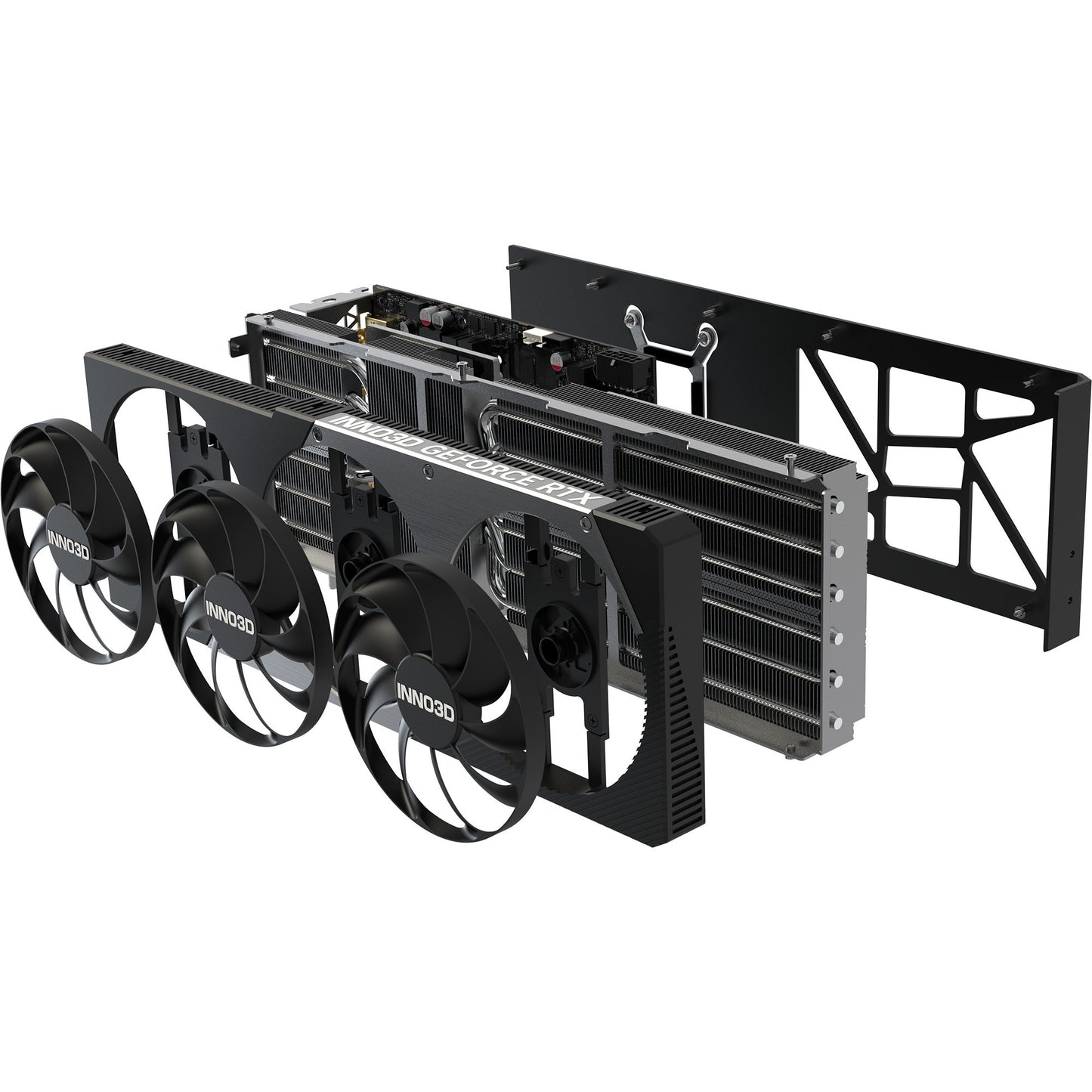 Inno3d geforce rtx 5080 x3 grafische kaart (dlss 4, 3x displayport, 1x hdmi 2.1)