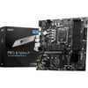 Msi pro b760m-p socket 1700 moederbord (zwart, raid, gb-lan, sound, µatx)