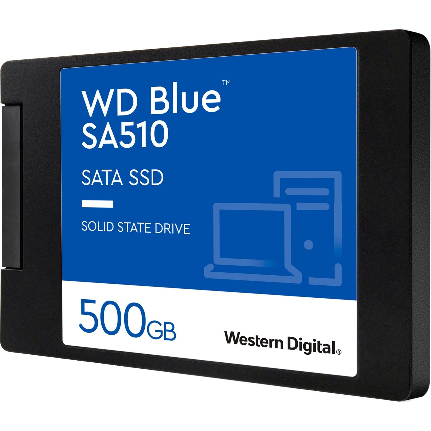 Wd blue sa510 500 gb ssd (s500g3b0a, sata 600)