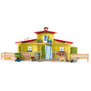 Schleich farm world - grote stal, geel speelfiguur