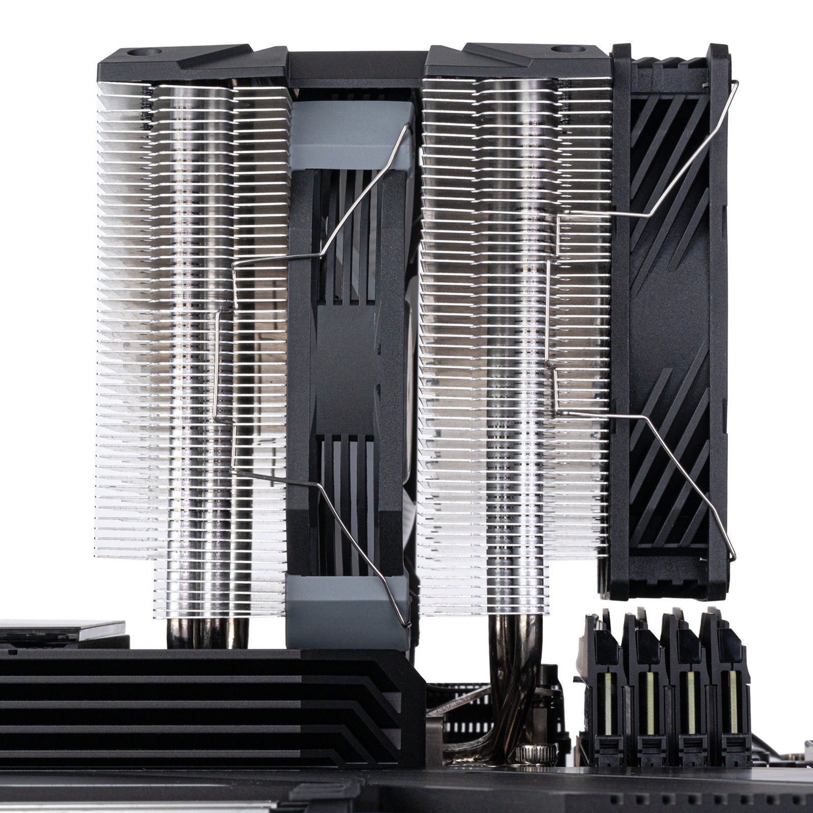 Silverstone sst-hyd140-argb cpu-koeler (4-pins pwm fan-connector, 4-1 pin argb (5v led))