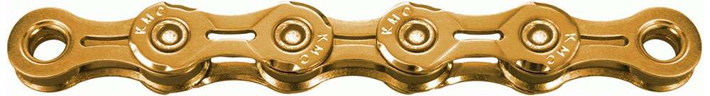 KMC Fietsketting X11EL-Ti-N Goud 118 schakels