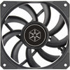 Silverstone air slimmer 120 case fan (zwart, 120 x 15 x 120 mm, pwm)