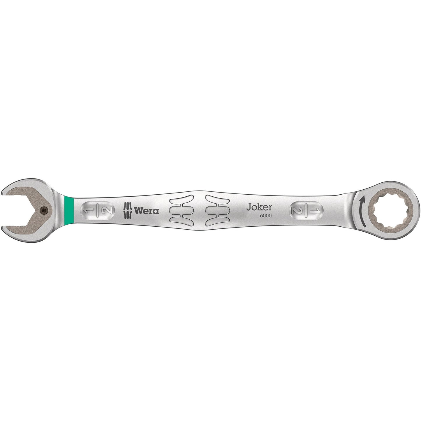 Wera 9632 magneetstrip 6000 joker imperial 1 steek-ringratelsleutelset moersleutel (inch, 8‑delig)