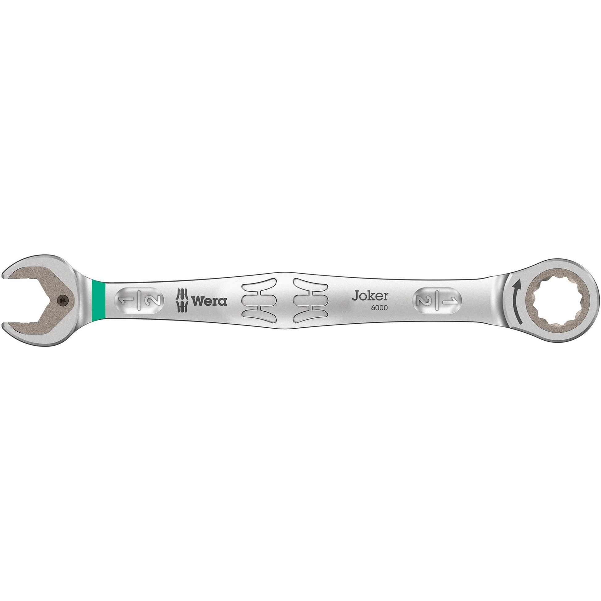 Wera 9632 magneetstrip 6000 joker imperial 1 steek-ringratelsleutelset moersleutel (inch, 8‑delig)