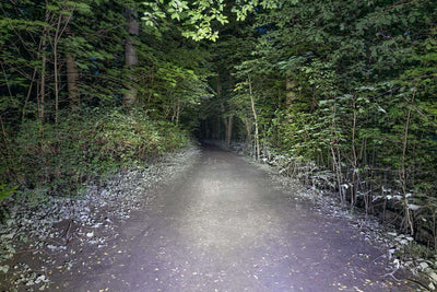 Sigma koplamp Buster 1100 LED helmhouder -Li-ion accu USB