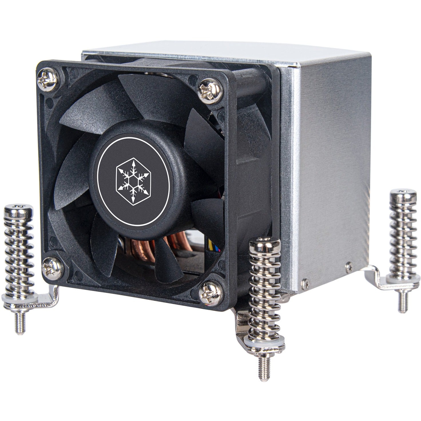 Silverstone sst-ar09-1700 cpu-koeler (2u, voor socket 1700, 4-pins pwm)