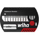 Wiha bitset flipselector standard 25 mm (zwart rood, torx® 13-delig 1 4 c6,3 met riemclip)