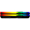 Kingston fury beast rgb 32 gb ddr5-5600 (2x 16 gb) werkgeheugen (zwart, kf556c36bbeak2-32, xmp 3.0, expo)