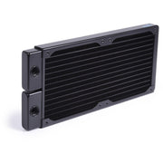 Alphacool nexxxos hpe-20 full copper 240mm radiator (zwart) - afbeelding 4