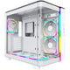 Montech king 95 pro midi tower behuizing (wit | 2x usb-a | 1x usb-c | rgb | tempered glass)