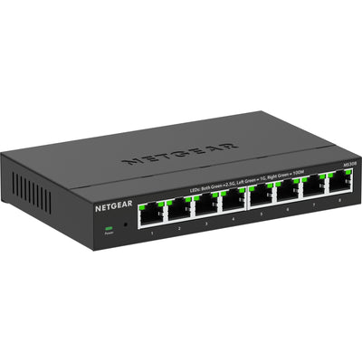 Netgear 8-port 2.5g multi-gigabit ethernet unmanaged switch (zwart, unmanaged)