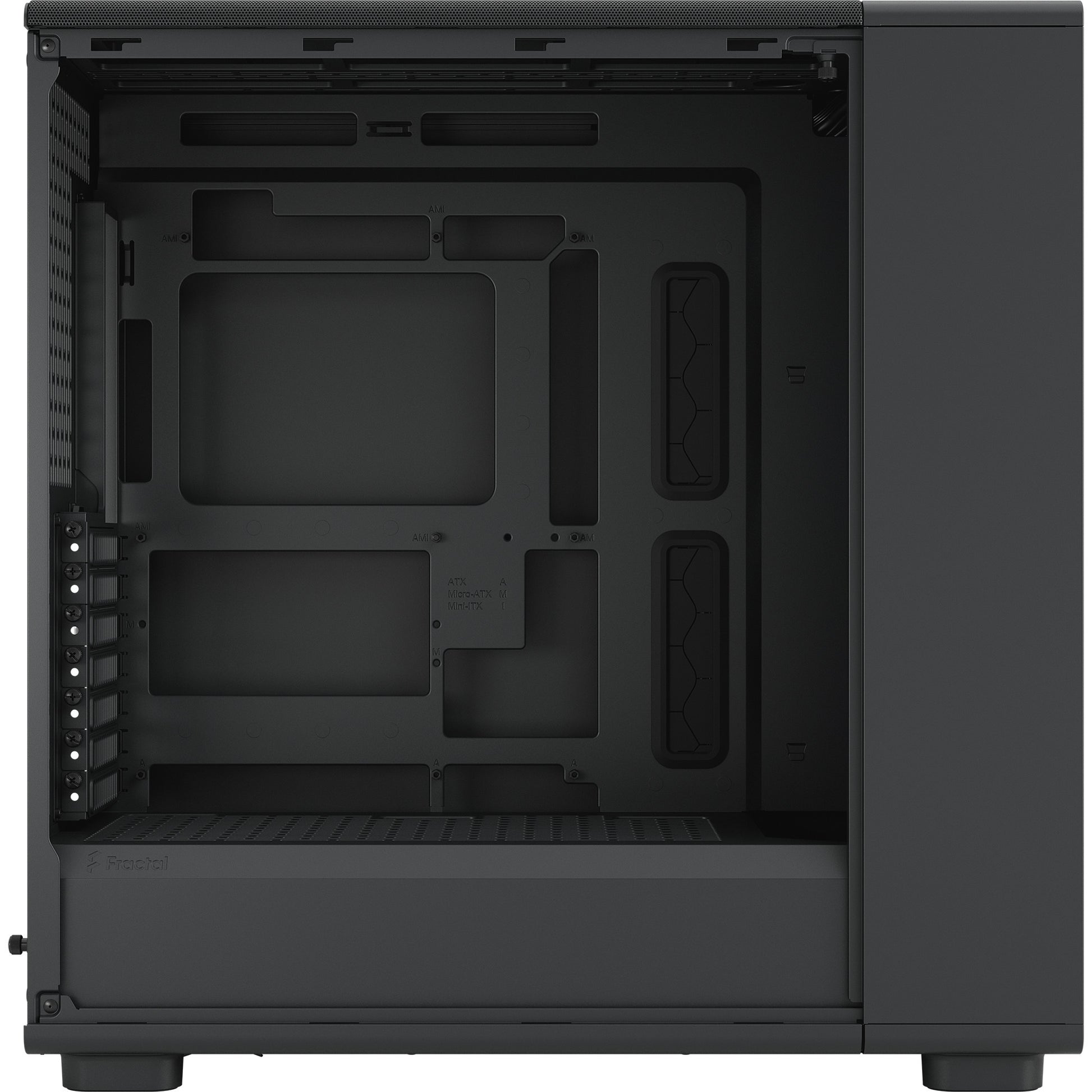 Fractal design epoch xl tg rgb midi tower behuizing (zwart | 2x usb-a | 1x usb-c | rgb | tempered glass)