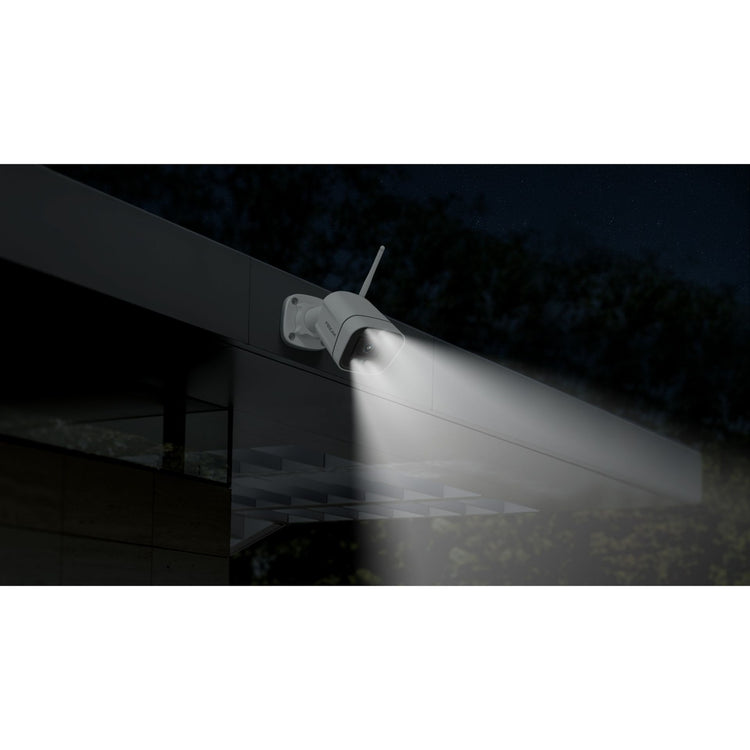 Foscam v8p, 4k 8mp dual-band wifi beveiligingscamera (zwart, met geluid- en lichtalarm)