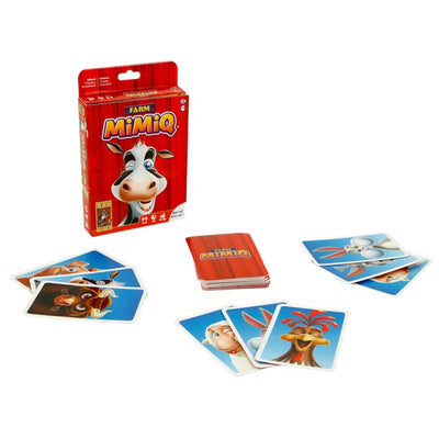 999games 999 games mimiq farm kaartspel (nederlands, 2 - 4 spelers, 10 minuten, vanaf 4 jaar)