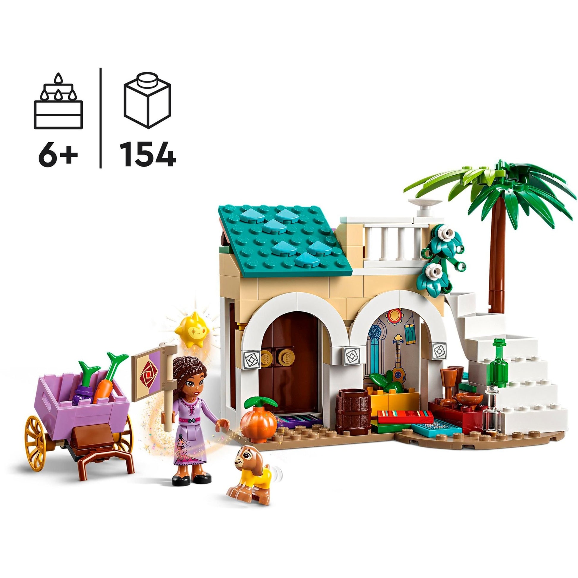 Lego disney wish asha in de stad rosas poppetjes wish set - 43223