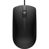 Dell optische muis - ms116 (zwart, 1000 dpi)