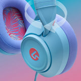 Powera lucidsound ls10 bedrade gamingheadset - oceaangolven over-ear gaming headset (lichtblauw paars, playstation 5, playstation 4, xbox series x|s, xbox one, pc, mobiel) - afbeelding 13