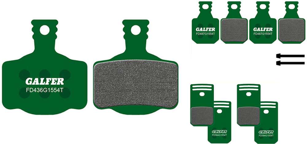 Galfer bike pro disc pads for magura campagnolo