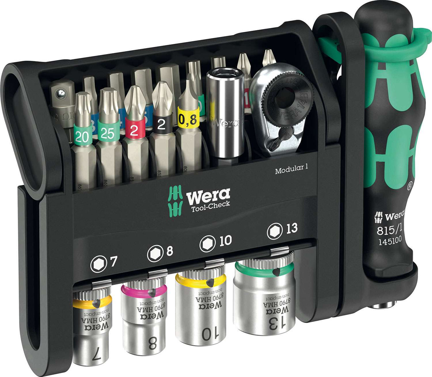 Wera tool-check modular set 1, 50-piece