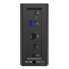 Terramaster f4 ssd nas (zwart, 1x 5gbe, hdmi, usb)