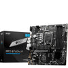 Msi pro b760m-p socket 1700 moederbord (zwart, raid, gb-lan, sound, µatx)