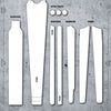 Dyedbro clear gravel frame protection kit