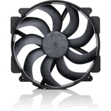 Noctua nf-a14x25r g2 pwm chromax.black case fan (zwart, 140 x 140 x 25 mm) - afbeelding 2
