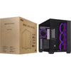 Asus a32 plus midi tower behuizing (zwart | 2x usb-a | 1x usb-c | rgb | tempered glass)