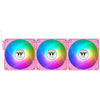 Thermaltake ct120 ex reverse argb sync pc cooling fan pink (3-fan pack) case fans (pink, 3 stuks, 120 x 120 x 25 mm, pwm)