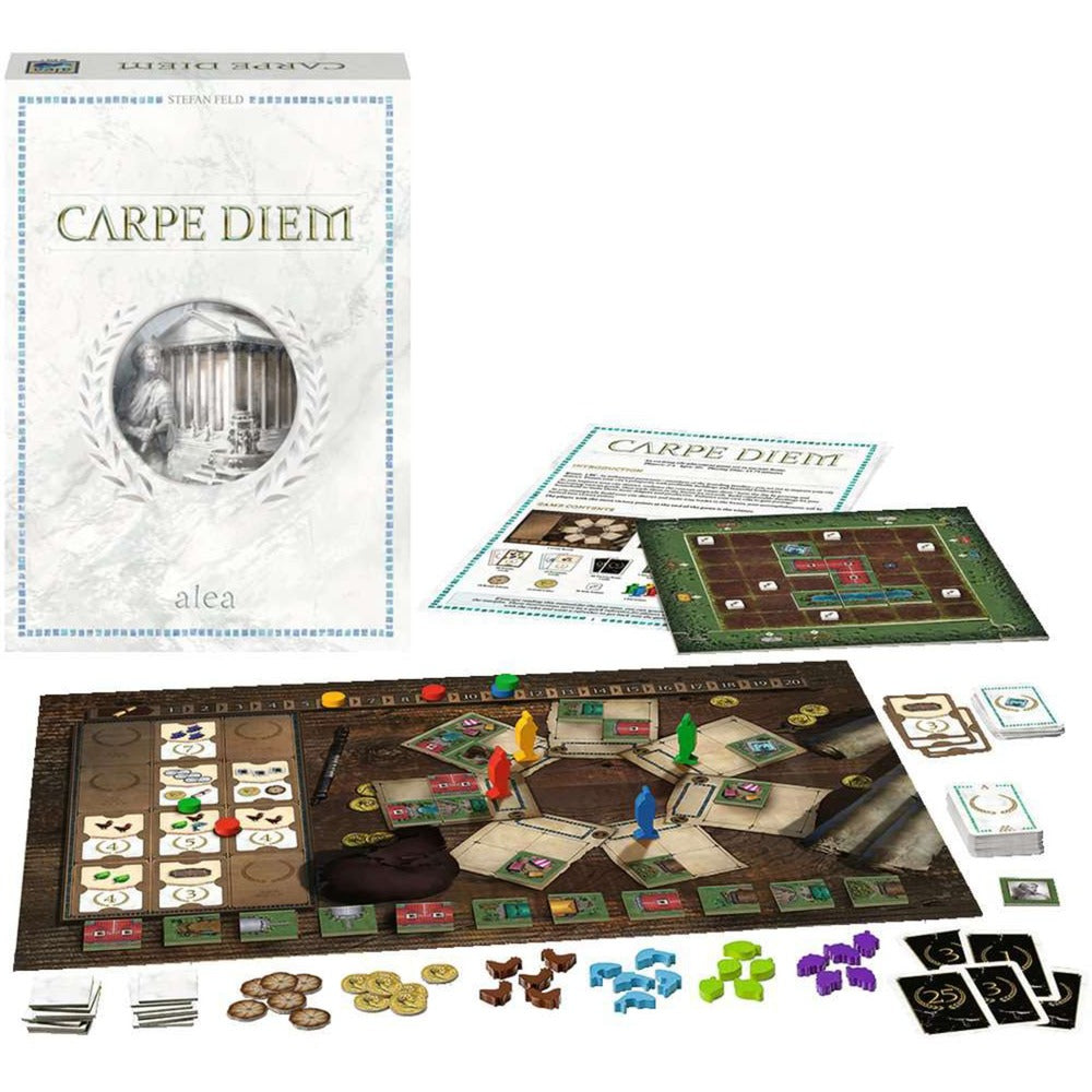 Ravensburger carpe diem bordspel (engels, 2 - 4 spelers, 45 - 75 minuten, vanaf 10 jaar))