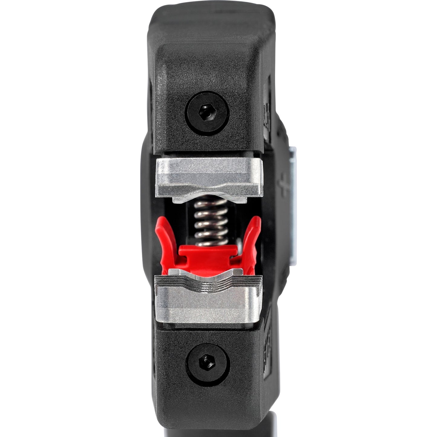 Knipex precistrip16 automatische afstriptang (zwart rood, geïntegreerde draadsnijder)