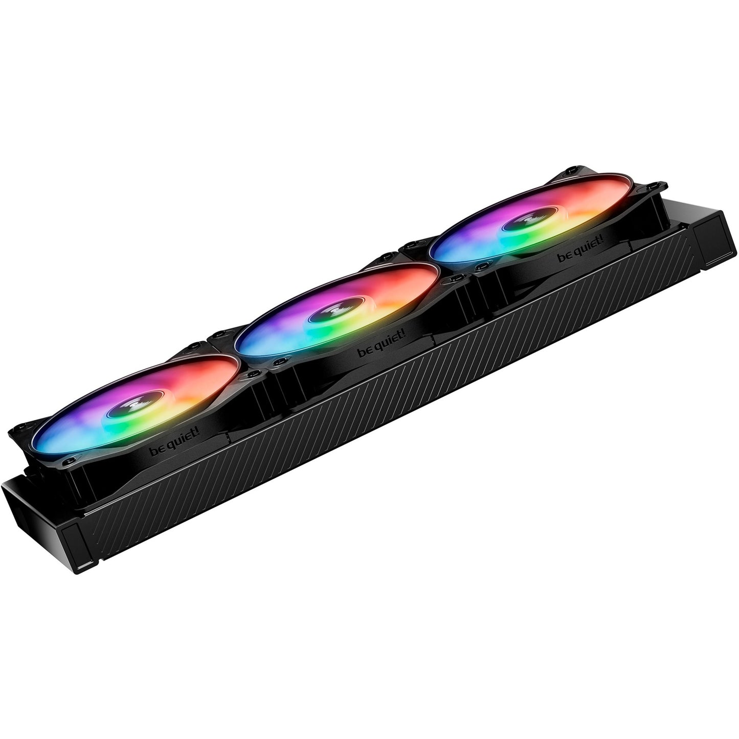 Be quiet! light wings lx pwm high-speed rgb case fan (zwart, 120 x 120 x 25 mm)