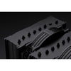 Noctua nf-a14x25r g2 pwm sx2-pp chromax.black case fans (zwart, 2 stuks, 140 x 140 x 25 mm)