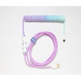 Ducky coiled cable v2 - azure kabel - afbeelding 2