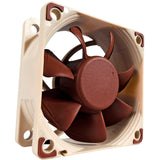 Noctua nf-a6x25 flx case fan (bruin wit, 60 x 60 x 25 mm) - afbeelding 1