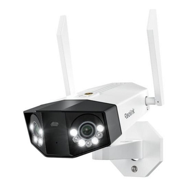 Reolink w750, 16mp wifi 6 dual-band dual-lens camera (wit, 180° panoramisch zicht)