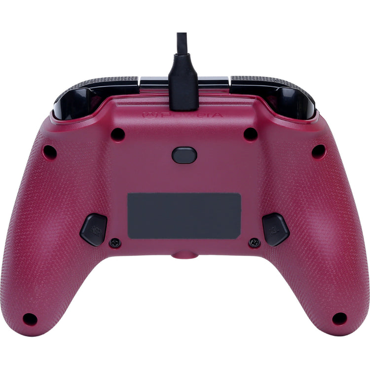Powera advantage plus bedrade controller voor xbox series x|s - robijn (donkerrood, xbox series x|s, xbox one, pc)