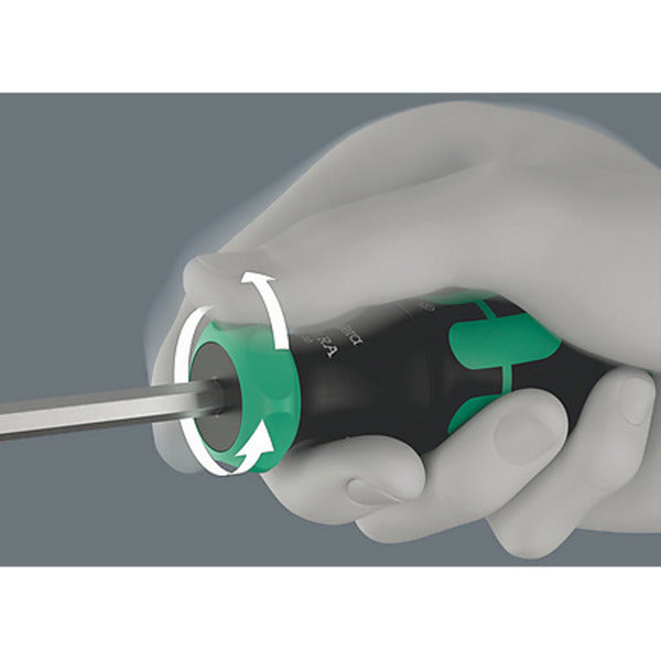 Wera kraftform kompakt 27 ra 1, 6‑delig bitset (zwart groen)
