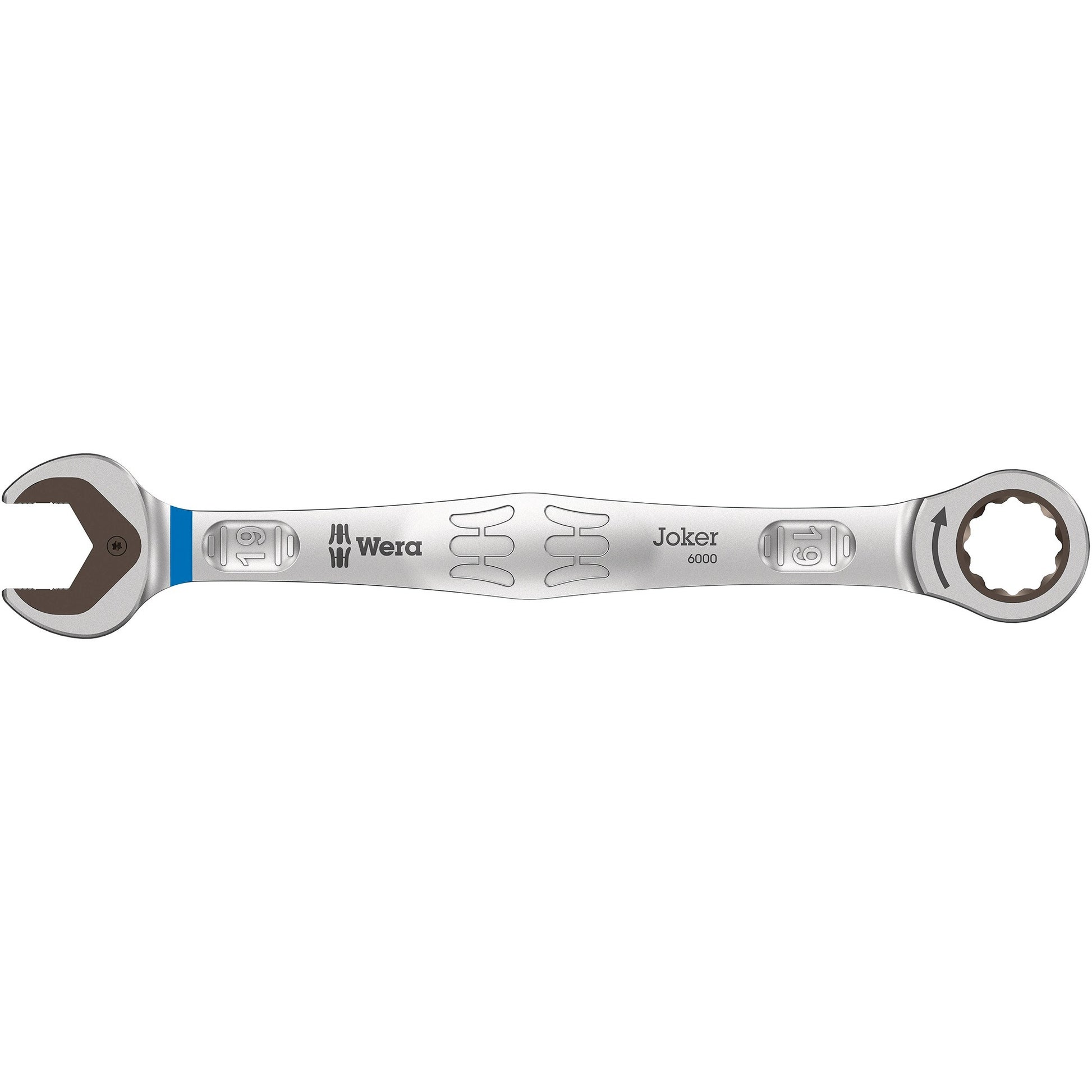 Wera 9631 magneetstrip 6000 joker 2 steek-ringratelsleutelset moersleutel (5‑delig)