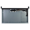 Inter-tech 1u k-125l rack behuizing (zwart | 2x usb-a)
